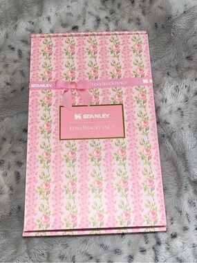 Stanley Pink Floral Gift Box with Ribbon